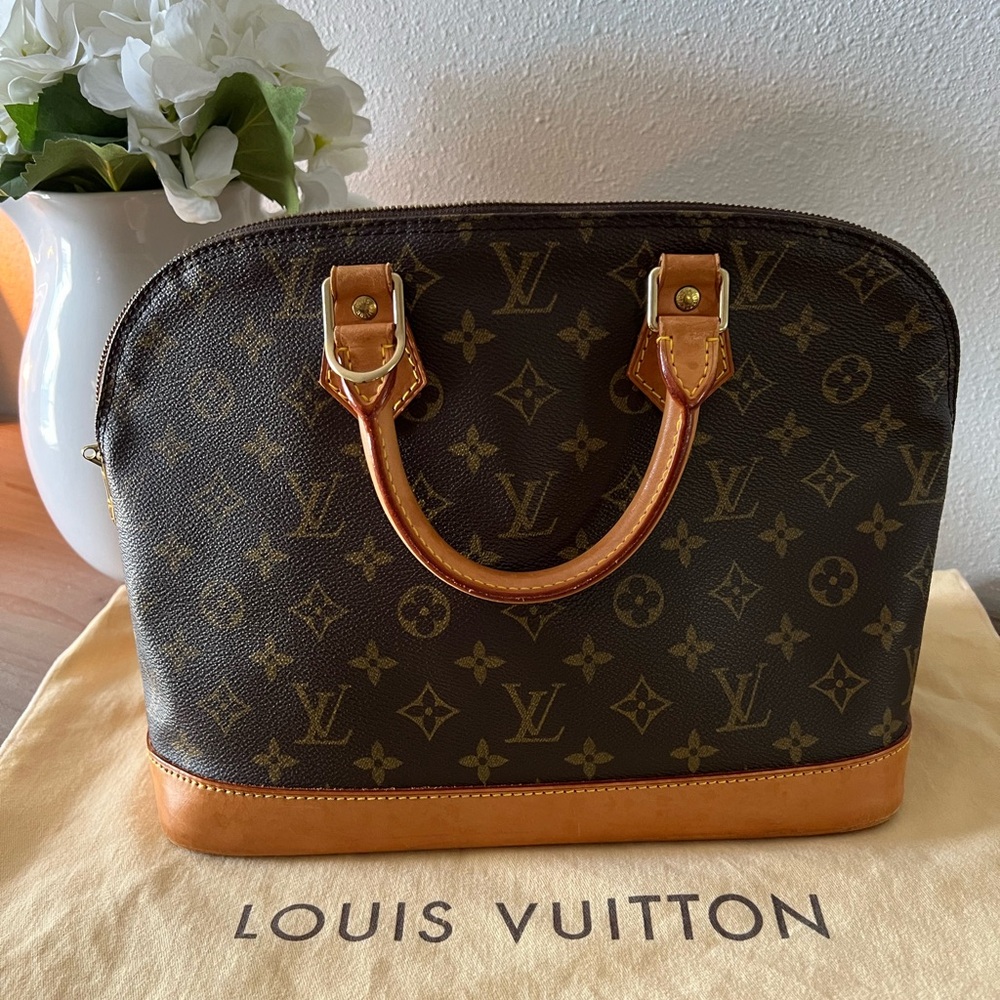 Authentic Louis Vuitton Alma Bag